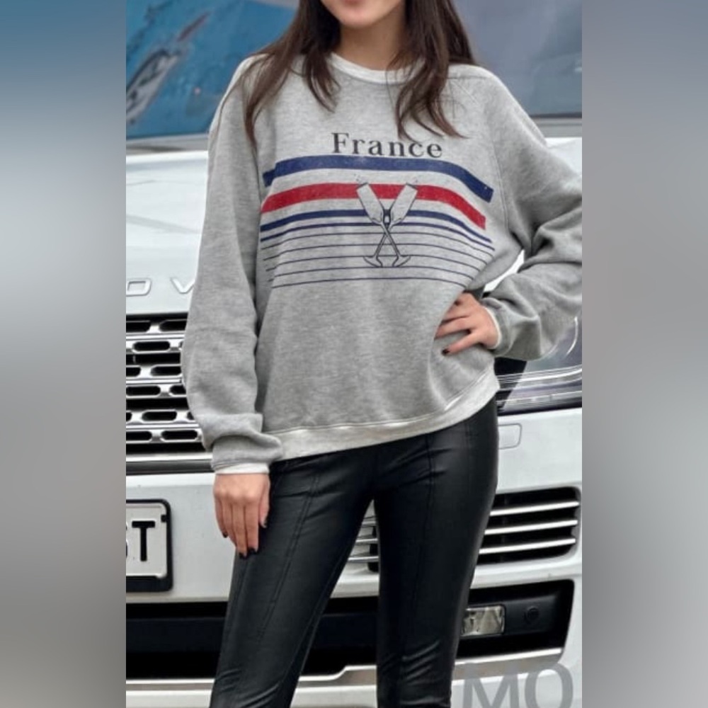 NWT Project Social T France Sweatshirt